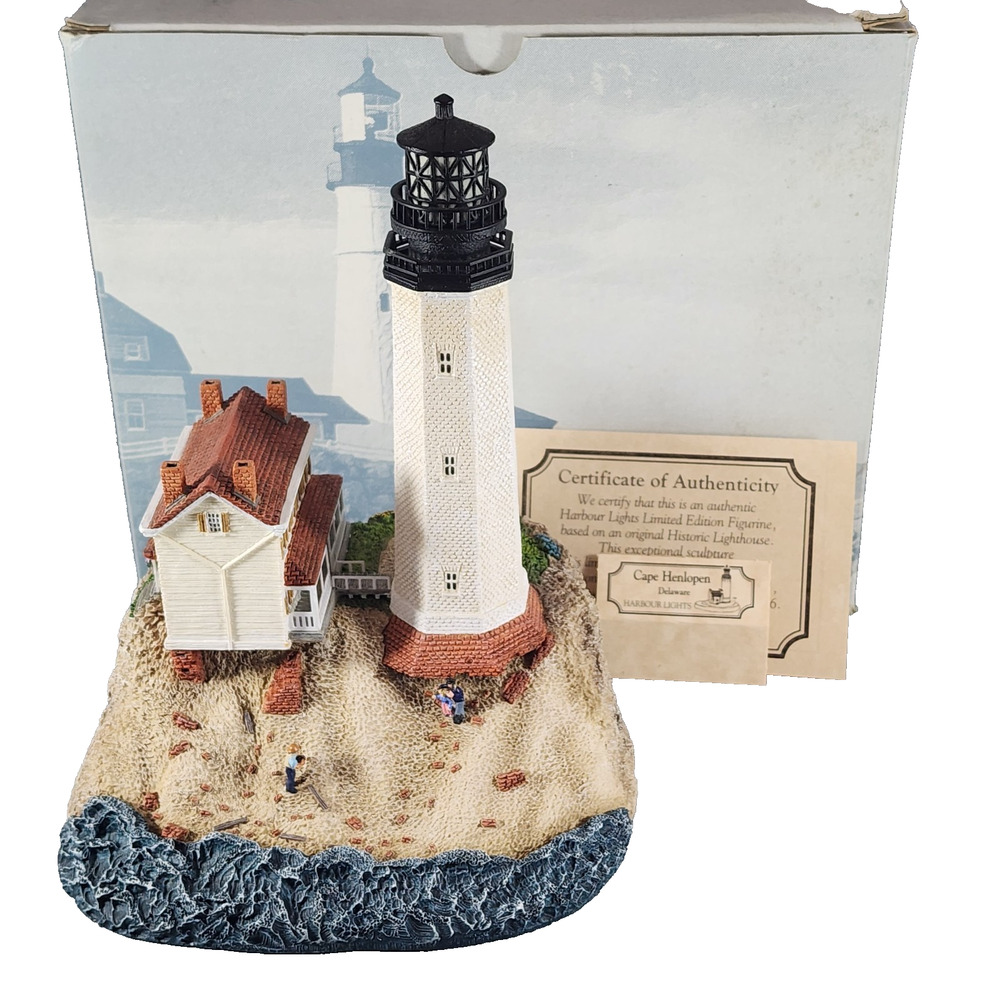 Harbour Lights Lighthouse Cape Henlopen Delaware #243 New
